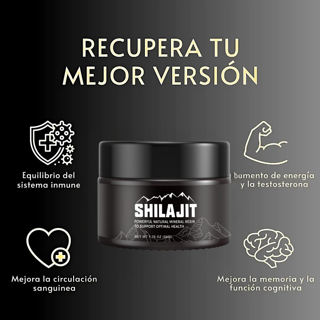 ¡Despierta Tu Potencial al Máximo¡-Resina Mágica Shilajit