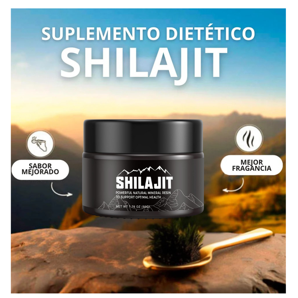 ¡Despierta Tu Potencial al Máximo¡-Resina Mágica Shilajit