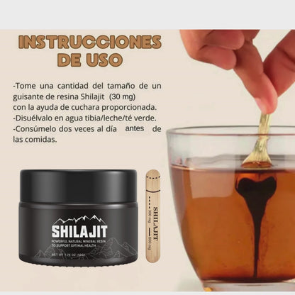 ¡Despierta Tu Potencial al Máximo¡-Resina Mágica Shilajit